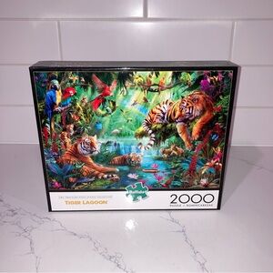 2000 Piece Tiger Lagoon Jigsaw Puzzle - Buffalo Games